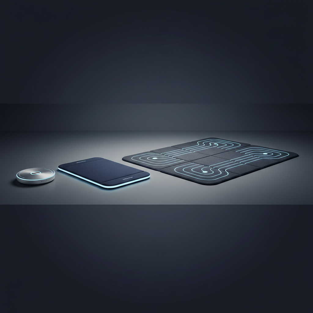 PEMF devices arranged from compact to clinical