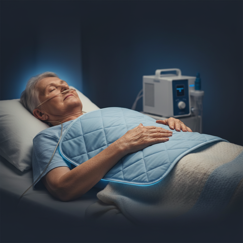 MND patient with PEMF mat